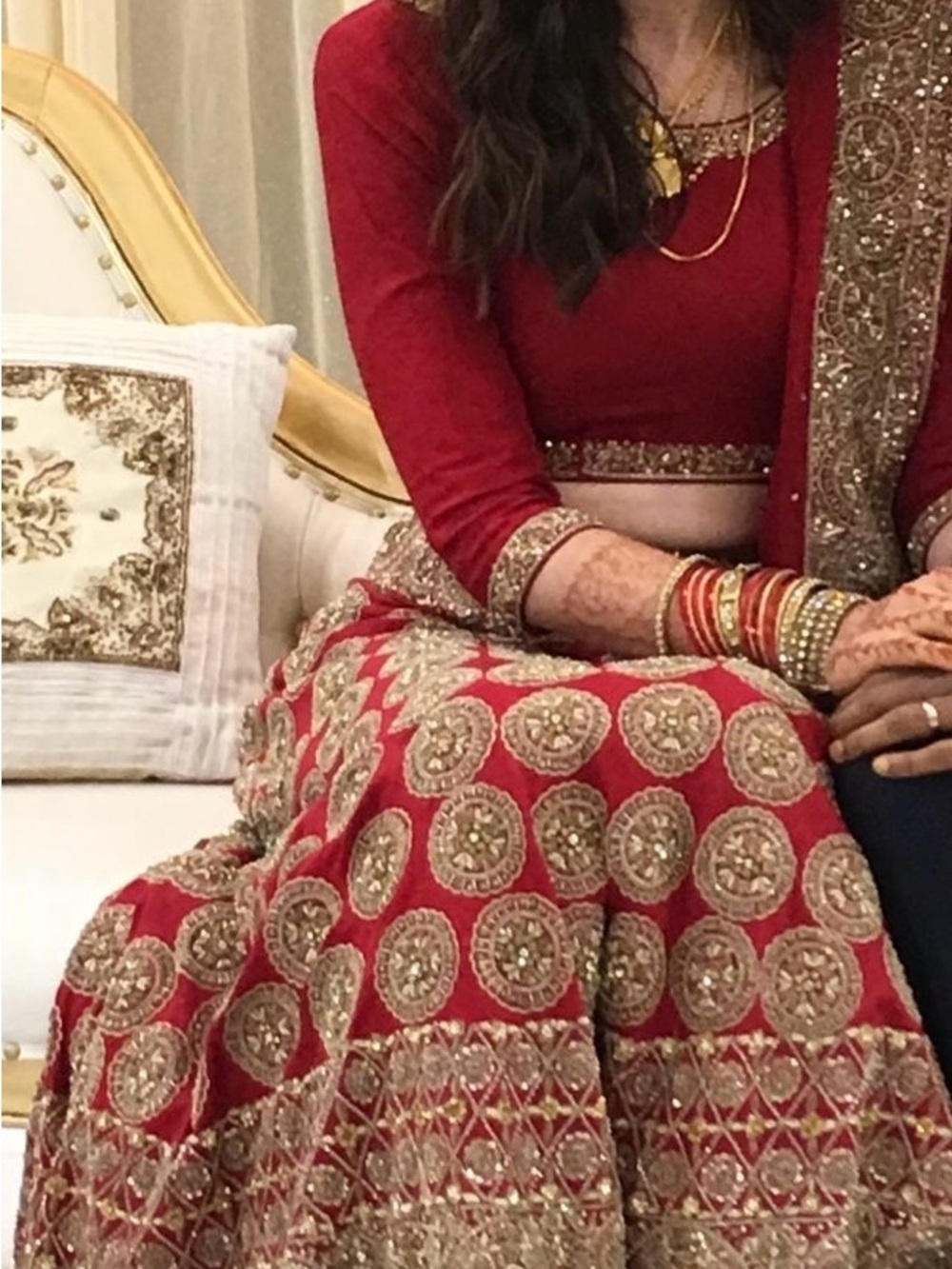 Custom Designed Sameera Faridi Bridal Lehenga